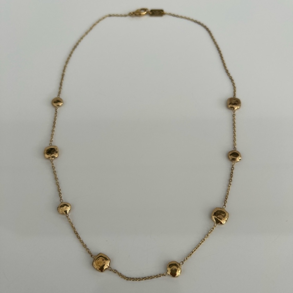 IPPOLITA 18K GOLD STATION NECKLACE 18” - Picture 8 of 17